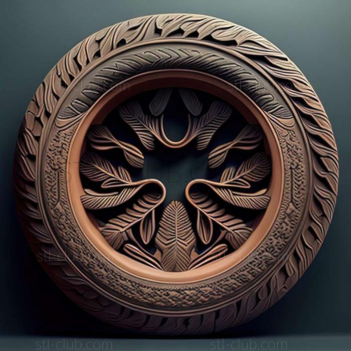 3D model Tire in Turkey (STL)